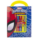 Marvel Spiderman Super Hero Adventures My First Library Board Book Block 12 Book Set Includes Characters from Avengers Endgame