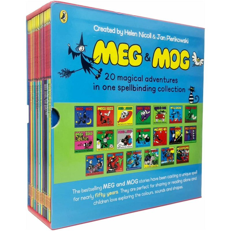 ["9780241560754", "children books", "childrens book sets", "childrens books", "christmas set", "helen nicoll", "helen nicoll book collection", "helen nicoll book collection set", "helen nicoll books", "meg & mog", "meg and mog", "meg and mog 10 book collection", "meg and mog 20 book collection", "meg and mog 20 books", "meg and mog book collection", "meg and mog book collection set", "meg and mog book set", "meg and mog collection", "meg and mog stories", "meg and the dragon", "meg and the pirate", "meg and the romans", "meg at sea", "meg comes to school", "meg goes to bed", "meg in the jungle", "meg mog and og", "meg on the moon", "meg up the creek", "megs car", "megs christmas", "megs eggs", "megs missing", "megs veg", "mog at the zoo", "mog books", "mog in the fog", "mogs missing", "picture books", "puffin books"]