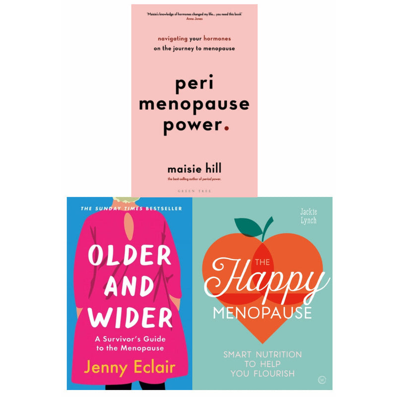 ["ageing", "Gynaecology", "Health", "health books", "health conditions", "health issues", "health psychology", "hormones", "Humour", "Jackie Lynch", "Jenny Eclair", "Maisie Hill", "Maturation", "menopause", "obstetrics", "Older and Wider", "perimenopause", "Perimenopause Power", "The Happy Menopause", "Women", "womens health"]