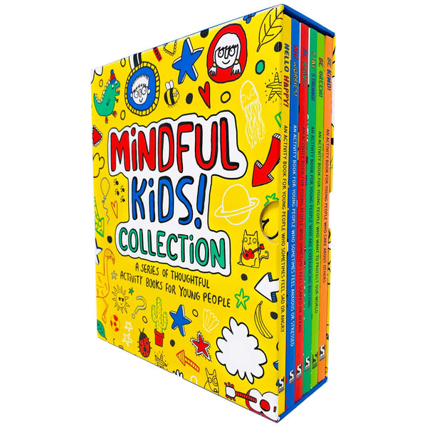 Mindful Kids 6 Books Collection Activity Box Set - books 4 people