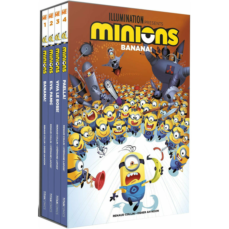 ["9781787738003", "best graphic novels", "big fun sticker colouring book", "children humour books", "comic and graphic novels", "comic graphic novels", "Comics & Graphic Novels", "comics and graphic novels", "despicable me", "despicable me 2 books", "despicable me 2 collection", "despicable me 2 minions", "despicable me 2 stickers", "despicable me 3", "despicable me 4", "despicable me activity book", "Despicable Me Minions Banana", "Despicable Me Minions Banana Series", "do minions", "Graphic novel", "graphic novel books", "graphic novels", "gru despicable me", "hilarious comic collection", "humour books", "minion activity book", "minion evil panic", "minion paella", "minion rush", "minion sticker colouring book", "minion the rise of gru", "minion viva le boss", "minions", "minions 2", "minions banana", "Minions books set", "minions despicable me", "the minions of midas"]