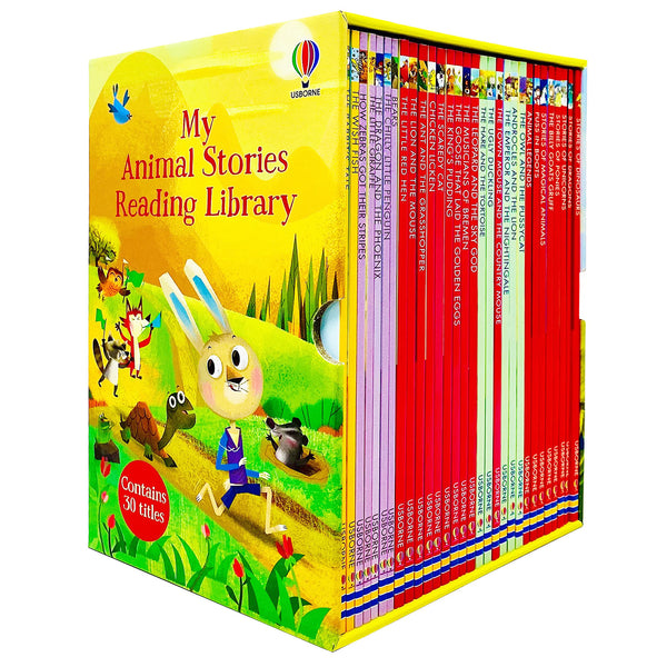 Usborne My Animal Stories Reading Library 30 Books Collection Box Set Age 5+