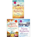 Nora Roberts Collection 3 Books Set (Blithe Images, Irish Thoroughbred, Song of the West)