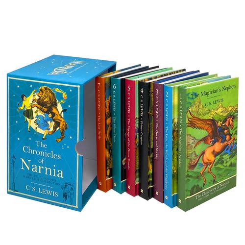 The Chronicles of Narnia Deluxe Hardback 7 Books Set Collection by C. S. Lewis
