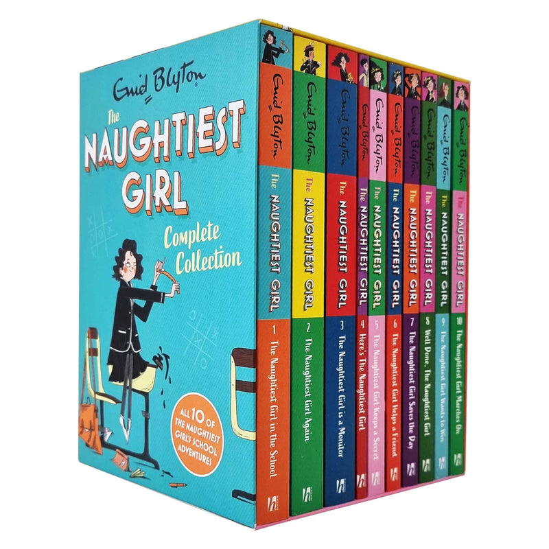 ["9781444958829", "children books", "children box set", "children collection", "children ficiton books", "enid blyton", "Enid Blyton Books", "enid blyton collection", "enid blyton naughtiest girl set", "enid blyton the naughtiest girl collection", "girl collection", "heres the the naughtiest girl", "naughtiest girl", "the naughtiest girl again", "the naughtiest girl helps a friend", "the naughtiest girl in the school", "the naughtiest girl is a monitor", "the naughtiest girl keeps a secret", "the naughtiest girl marches on", "the naughtiest girl saves the day", "the naughtiest girl wants to win", "well done the naughtiest girl", "young teen"]