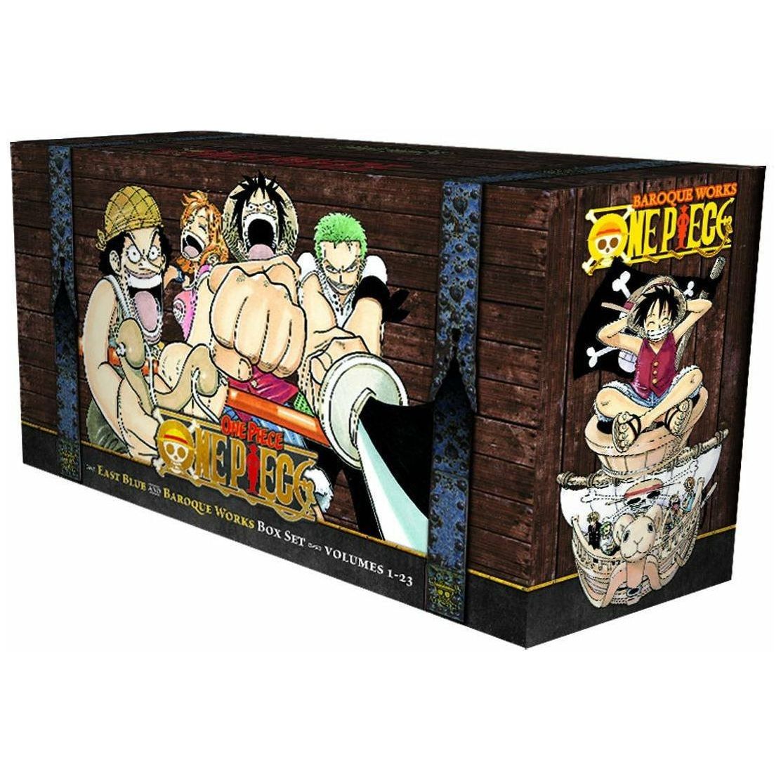 ワンピース 英語版 1～23巻 ONE PIECE BOX SET 1 美品 One Piece Box Set Volume 1: Volumes 1-23 with Premium (One Piece Box S