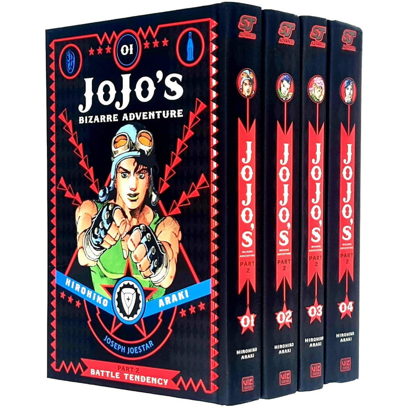 ["9789526538136", "anime", "battle tendency volume 4", "books for childrens", "childrens books", "cl0-VIR", "Comics and Graphic Novels", "comics book", "hirohiko araki", "hirohiko araki books", "hirohiko araki books collection", "hirohiko araki collection", "jojo bizarre adventure book collection", "jojo bizarre adventure books", "jojo bizarre adventure collection", "jojo bizarre books", "jojo bizarre volume 1", "jojo bizarre volume 2", "jojo bizarre volume 3", "manga books", "manga collection", "novel graphics book", "pokemon", "young adults"]