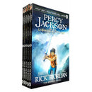 Percy Jackson Graphic Novels 1-5 Books Collection Set