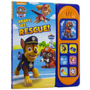 Nickelodeon Paw Patrol Chase, Skye, Marshall, and More! Ready, Set, Rescue! Sound Board Book