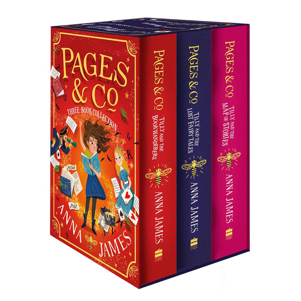 Pages & Co Bookwandering Adventures 3 Books Collection Set by Anna James