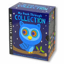 My Little World Peek Through Collection 5 Books Box Set Dino, Moo, Zoom, Roar, Hoot (Series 2)