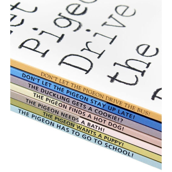["9781529512595", "Animals. Pigeon", "Books for Childrens", "Childrens Books", "Childrens Classic Set", "cl0-CERB", "Dont Let The Pigeon Drive the Bus", "Dont Let the Pigeon Stay up Late", "Fiction", "Humour", "Infants", "Mo Willems Books", "Mo Willems Collection", "Mo Willems Series", "Pigeon Books", "Pigeon Collection", "Pigeon Series", "The Pigeon Finds a Hot Dog", "The Pigeon needs a Bath"]