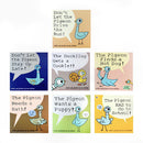 Pigeon Series 7 Books Collection Set Dont Let The Pigeon Stay Up Late Pigeon Needs A Bath The Pige..