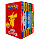 The Official Pokemon Super Collection 15 Books Set - Ash Big Challenge, Pokemon Peril, Orange League, Scyther vs Charizard, Race to Danger & More