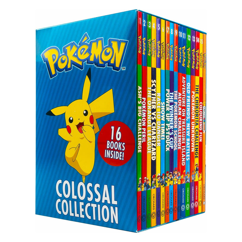 ["9781408369098", "adventure on treasure island", "alolan challenge", "anime books", "ash big challenge", "bestselling books", "children books", "children collection", "colouring fun", "junior books", "old friends new battles", "pokemon", "pokemon anime books", "pokemon books", "pokemon box set", "pokemon childrens books", "pokemon collection", "pokemon colouring fun", "pokemon deluxe gift set", "pokemon manga books", "pokemon peril", "pokemon ultimate collection", "pokemon ultimate quiz book", "pokemon unknown", "power up psyduck", "race to danger", "scyther vs charizard", "show time!", "the chikorita challenge", "the orange league", "the pokemon school", "the winners cup", "ultimate quiz book"]