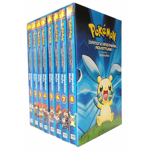 Pokémon adventures Diamond and pearl セット Pokemon Diamond And Pearl Adventure 8 Books Collection Box Set Vol 1-8