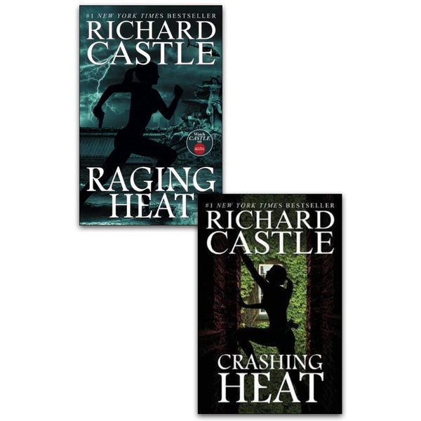 Richard Castle 2 Book Collection Set(Crashing Heat, Raging Heat)