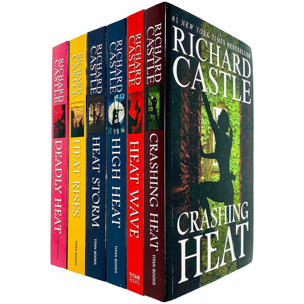 Richard Castle Nikki Heat Series 6 Books Collection Set