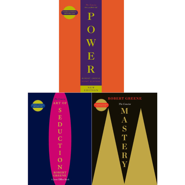Robert Greene The Concise Series 3 Books Collection The Concise Mastery The Consice Art Of Seduction The Concise 48 Laws Of Power