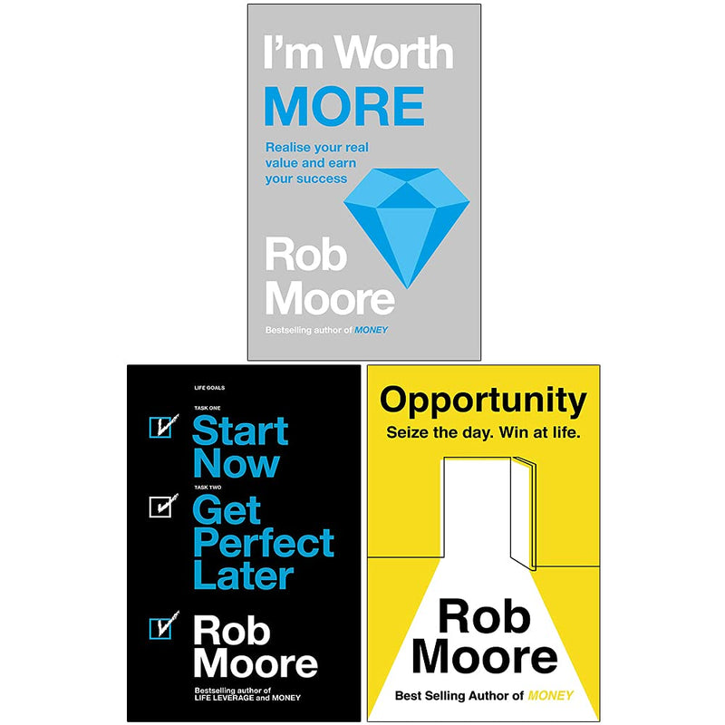 (I'm　Set　more)　Worth　Collection　Books　Now　Rob　Start　Moore　More,
