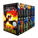 Trials of Apollo and Magnus Chase Series 7 Books Collection Box Set By Rick Riordan