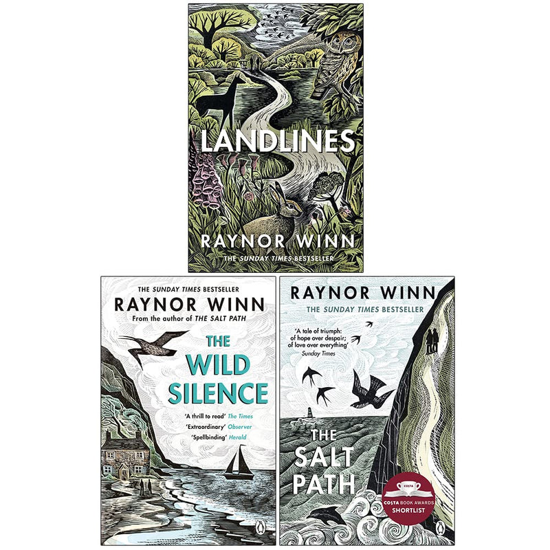 ["3 Book set by Raynor Winn", "9789123488827", "a best seller", "amazon best sellers books", "amazon book best sellers", "amazon sunday times best sellers", "best seller books in amazon", "best seller on amazon", "best sellers books amazon", "best sellers books on amazon", "Best selling author books", "Bestselling books", "Book collection set by Raynor Winn", "books sellers", "Coping with illness", "Coping with illness & specific conditions", "Cornwall", "Devon", "Dorset", "endurance & survival", "Endurance and Survival", "Hiking", "Homeless", "Housing", "Housing & homelessness", "landlines", "Memoirs", "new best sellers", "new best selling books", "new times best sellers", "Raynor Winn 3 Book collection set", "Raynor Winn 3 Book set", "salt path", "silence book", "Specific conditions", "Sunday bestseller", "sunday times best books", "sunday times best seller books", "sunday times best sellers", "sunday times best selling books", "sunday times bestseller books", "sunday times bestsellers", "sunday times books", "the best seller book", "the bestseller book", "The Salt Path", "the salt path book", "The Salt Path by Raynor Path", "the salt path by raynor winn", "the sunday times best sellers", "the times best sellers", "The Wild Silence", "The Wild Silence By Raynor Winn", "times best sellers", "times best selling books", "times bestsellers", "Trekking", "True Stories of Heroism", "Walking", "wild silence"]