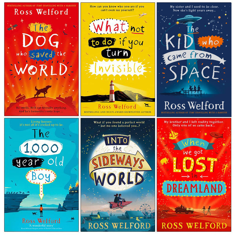 ["9789124212902", "best childrens books", "books for young adults", "childrens books", "Childrens Books (11-14)", "Childrens Books (7-11)", "Fiction for Young Adults", "into the sideways world", "Ross Welford", "ross welford book collection", "ross welford book collection set", "ross welford books", "ross welford collection", "the 1000 year old boy", "the dog who saved the world", "the kid who came from space", "what not to do if you turn invisible", "when we got lost in dreamland", "young adults", "young adults books", "young adults fiction"]