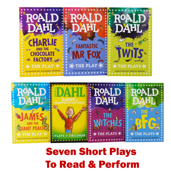 Roald Dahl The Plays 7 Books Collection Set Seven Short Plays to Read and Perform