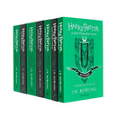 Harry Potter Slytherin House Editions PAPERBACK : J.K. Rowling - 7 Books Box Set