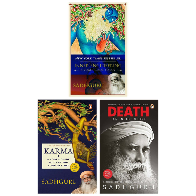 ["9789124372347", "death an inside story", "death an inside story by sadhguru", "death an inside story sadhguru", "death sadhguru book", "inner engineering a yogi guide to joy by sadhguru", "inner engineering by sadhguru", "inner engineering new york times bestseller", "inner engineering sadhguru", "karma a yogi's guide to crafting your destiny", "karma book by sadhguru", "karma sadhguru", "karma sadhguru book", "Occult Spiritualism", "sadhguru", "sadhguru biopic news", "sadhguru book cd", "sadhguru book collection", "sadhguru book collection set", "sadhguru books", "sadhguru books kindle", "sadhguru books yoga", "sadhguru collection", "sadhguru death an inside story", "sadhguru exclusive", "sadhguru inner engineering", "sadhguru inner engineering book", "sadhguru jaggi vasudev", "sadhguru karma", "sadhguru latest", "sadhguru meditation", "sadhguru quotes", "sadhguru series"]