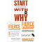 Start With Why, Fierce Leadership, Fierce Conversations 3 Books Collection Set By Susan Scott & Simon Sinek