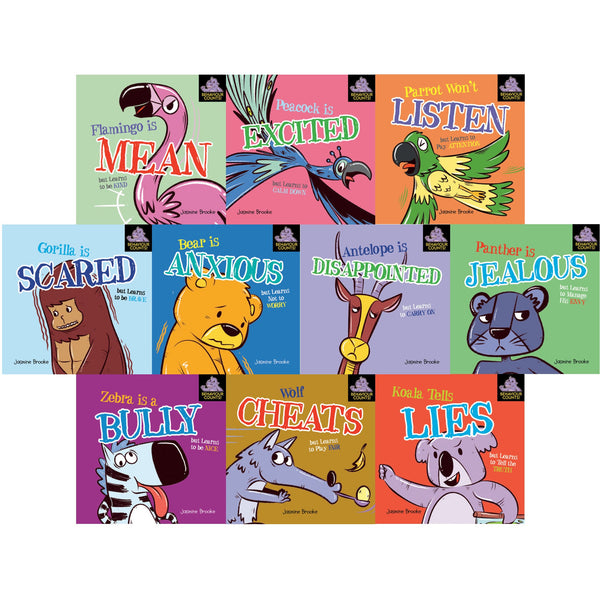 Behaviour Counts 10 Books Collection Set Series 2 (Kids Behaviour &amp;amp; Emotion Matters) Koala Lies,