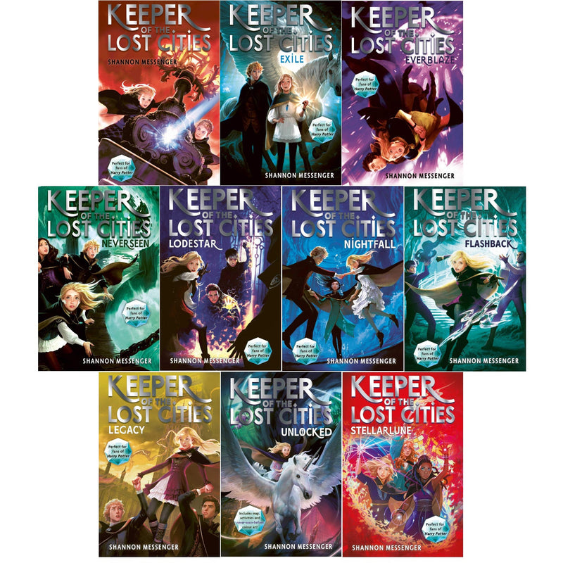 Keeper of the Lost Cities Series Volume 10 Collection Books Set by