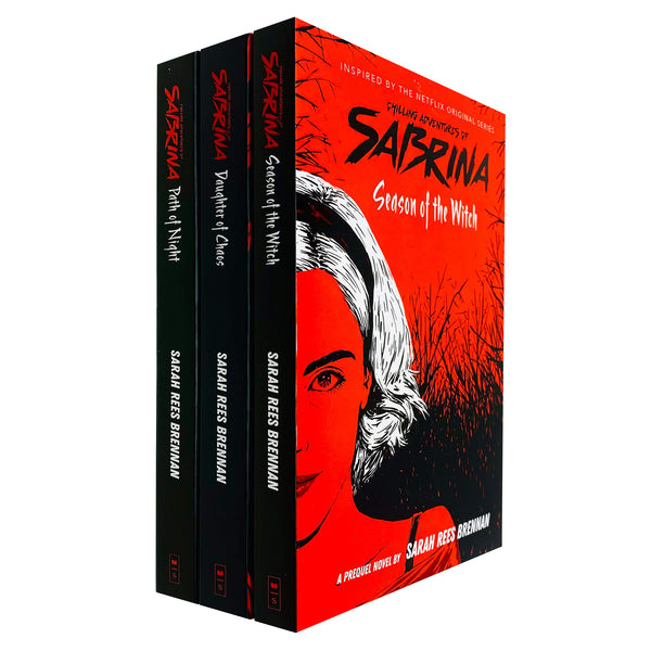 The Chilling Adventures of Sabrina Series 3 Books Collection Set by Sarah Brennan Season of the Witch, Daughter of Chaos, Path of Night