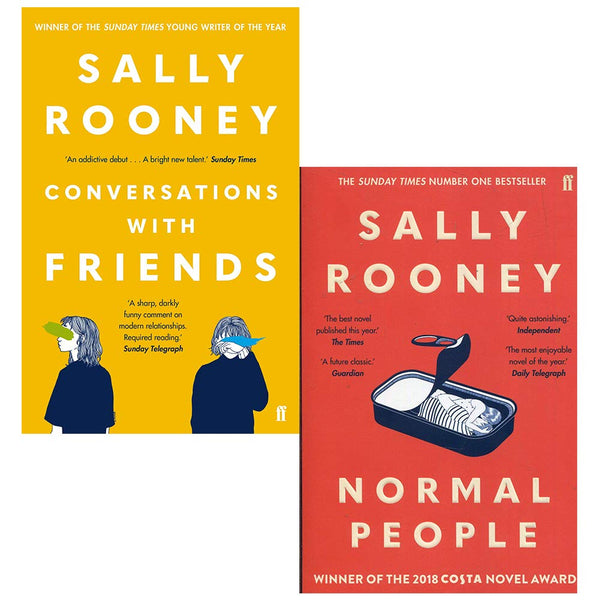Sally Rooney 2 Books Collection Set - Conversations with Friends & Normal People - books 4 people