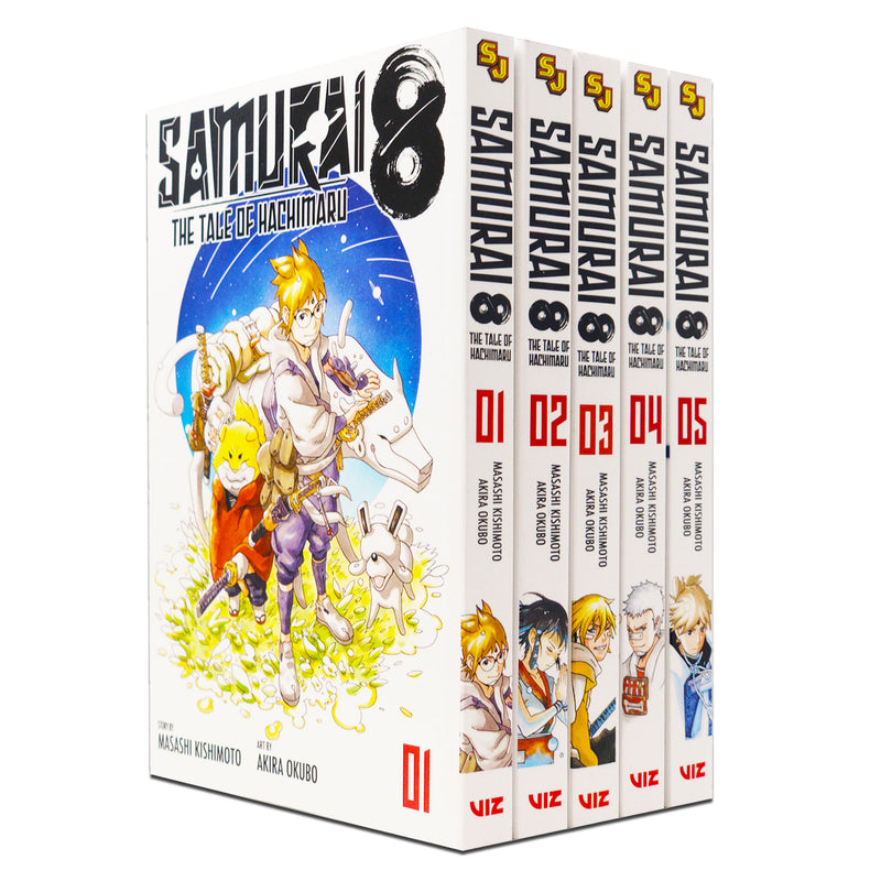 ["9780678456330", "anime books", "fantasy graphic novels", "legendary manga books", "manga books", "masashi kishimoto", "masashi kishimoto book collection", "masashi kishimoto book collection set", "masashi kishimoto books", "masashi kishimoto collection", "masashi kishimoto samurai 8 books", "masashi kishimoto series", "ranma 1/2", "sailor moon", "samurai 8", "samurai 8 book collection", "samurai 8 book collection set", "samurai 8 books", "samurai 8 series", "samurai 8 vol 1", "samurai 8 vol 2", "samurai 8 vol 3", "samurai 8 vol 4", "samurai 8 vol 5", "Samurai 8: The Tale of Hachimaru Series", "Samurai 8: The Tale of Hachimaru Series Book 1", "Samurai 8: The Tale of Hachimaru Series Book 2", "Samurai 8: The Tale of Hachimaru Series Book 3", "Samurai 8: The Tale of Hachimaru Series Book 4", "Samurai 8: The Tale of Hachimaru Series Book 5", "samurai epic books", "science fiction"]
