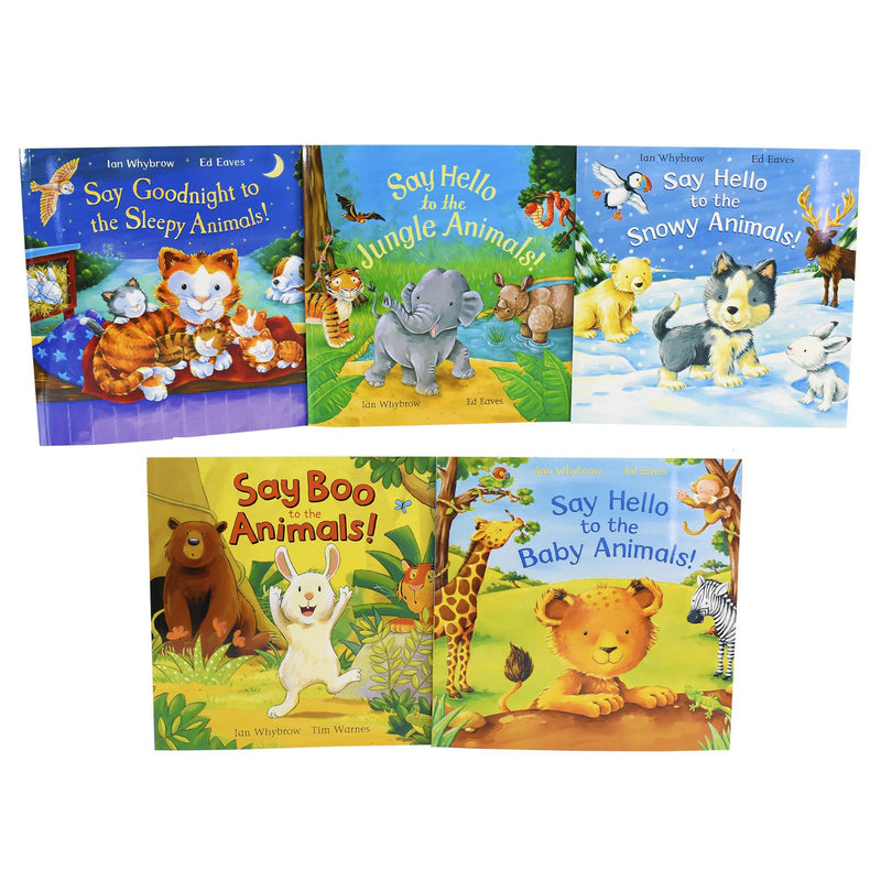 ["9780678456439", "animals", "animals books bundle collection", "animals say", "animals say boo", "author", "baby", "baby animals say", "boo", "books", "bundle", "children books", "children picture books", "Childrens Books (0-3)", "Childrens Books (3-5)", "cl0-VIR", "collection", "eaves", "ed", "goodnight", "ian", "ian why brow author ed eaves illustrator", "ian whybrow", "illustrator", "Infants", "jungle", "jungle animals say", "say boo to the animals", "say goodnight to the sleepy animals", "say hello  to the snowy animals", "say hello to the animals", "say hello to the baby animals", "say hello to the jungle animals", "sleepy", "sleepy animals", "snowy", "snowy animals say goodnight", "tim warnes", "titles", "why brow"]