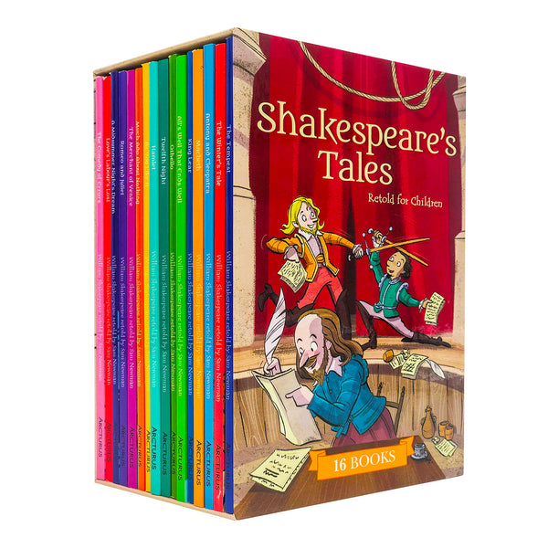 Shakespeare's Tales Retold for Children Collection 16 Books Box Set by William Shakespeare & Retold By Sam Newman