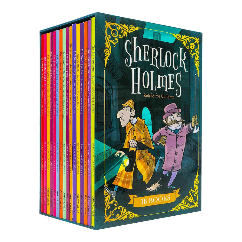 ["9781398813717", "a scandal in bohemia", "a study in scarlet", "arthur doyle sherlock holmes", "Book for Childrens", "books for childrens", "children classic literature", "children literature", "Childrens Book", "childrens book collection", "childrens books", "Childrens Box Set", "childrens classic set", "Childrens Collection", "Childrens Educational", "childrens fiction", "childrens fiction books", "classic sherlock holmes collection", "sherlock holmes", "sherlock holmes 16 books", "sherlock holmes 16 books set", "sherlock holmes book collection", "sherlock holmes book set", "sherlock holmes books set", "sherlock holmes box set", "sherlock holmes collection", "sherlock holmes set", "sherlock holmes sir arthur", "silver blaze", "the blue carbuncle", "the complete sherlock holmes", "the dancing men", "the empty house", "the final problem", "the hound of the baskervilles", "the musgrave ritual", "the naval treaty", "the red headed league", "the reigate squires", "the sign of four", "the six napoleons", "the speckled band", "the valley of fear"]