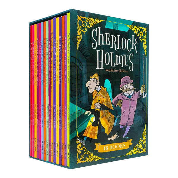 The Sherlock Holmes Retold for Children Collection 16 Books Box Set by