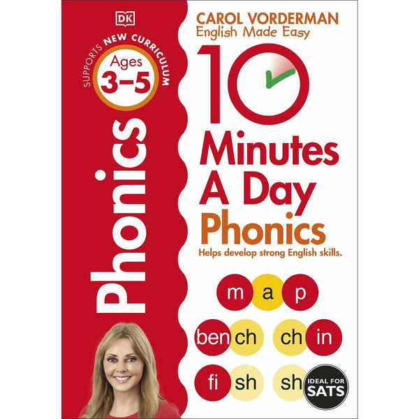 10 Minutes A Day Phonics, Ages 3-5 (Preschool)