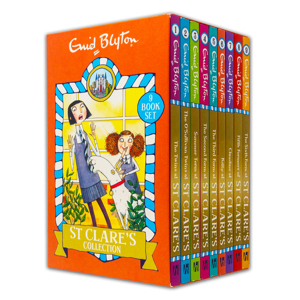 Enid Blyton Books St Clares Boxed Set Gift 9 Books Collection Classic Childrens books