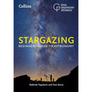 Royal Observatory Greenwich 2 Books Collection Set (Collins Stargazing & Moongazing)