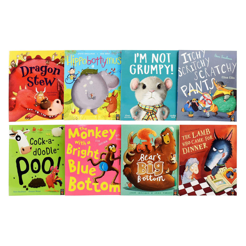 ["3 year old", "4 year old", "5 year old", "6 year old", "9781801041171", "animal book bundle", "animal books", "animal books for children", "animal stories", "animals storybook set", "bag of books", "bears big bottom", "bedtime stories", "Bedtime Story books", "Bedtime storybooks", "Bestselling Children Book", "book abour unicorns", "book about bears", "book about nature", "book about owls", "book about seasons", "book about squirrels", "book deal", "Book for Children", "Book for Childrens", "Book for Childrens Book for Children", "books about friendship", "books about teamwork", "books childrens", "books for 3 year olds", "books for 4 year olds", "books for 5 year olds", "books for 6 year olds", "books for children", "books for childrens", "books for toddlers", "cheap children books", "Children", "Children Book", "Children Book 3-5", "Children Bookcase", "Children Box Set", "children early learning", "children early reading", "Children Gift Set", "Children Learning", "children phonics books", "children picture books", "children picture books set", "children picture flat book", "children picture flat books", "children picture flat collection", "children picture storybooks", "children pictureflat books", "children reading books", "children set", "Children Story Book", "Children Story Books", "Children Storybooks", "Children's", "childrens bedtime stories", "Childrens Bedtime story", "Childrens Bedtime Story books", "Childrens Bedtime storybooks", "Childrens Book", "Childrens Books (0-3)", "Childrens Early Learning", "cock a doodle poo", "dragon stew", "hippobottymus", "i m not grumpy", "itchy", "ltk", "nature books", "picture book", "picture books about courage", "scratchy pants", "scritchy", "steve smallman", "Steve Smallman book", "steve smallman book collection", "steve smallman book collection set", "steve smallman books", "Steve Smallman books set", "Steve Smallman Childrens Bedtime Stories", "steve smallman childrens books", "steve smallman collection", "steve smallman series", "the lamb who came for dinner", "the monkey with a bright blue bottom", "unlikely friendship", "woodland creatures", "woodland picture book"]