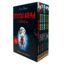 Stitch Head Series 6 Books Collection Box Set by Guy Bass (Stitch Head, Pirate's Eye, Ghost of Grotteskew, Spider's Lair)