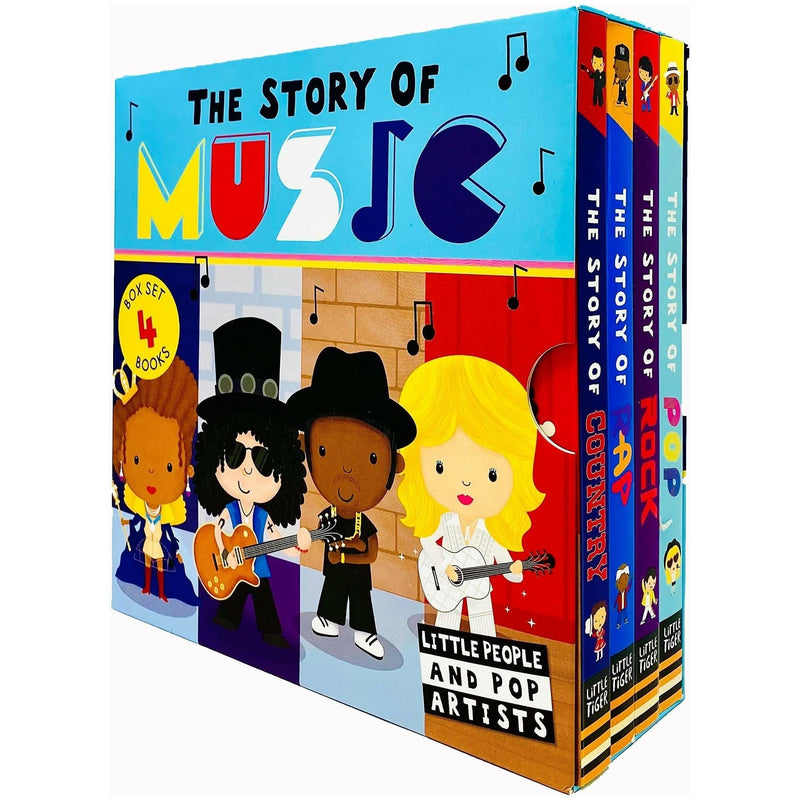Little People and Pop Artists The Story of Pop Music Books