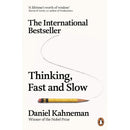 Thinking, Fast and Slow By Daniel Kahneman & Drive: The Surprising Truth About What Motivates Us by Daniel H. Pink 2 Books Collection Set