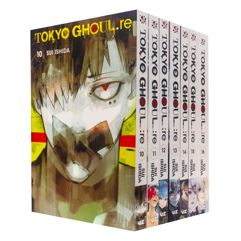 Tokyo Ghoul Re Series Volume 10 11 12 13 14 15 16 Collection 7 Books S