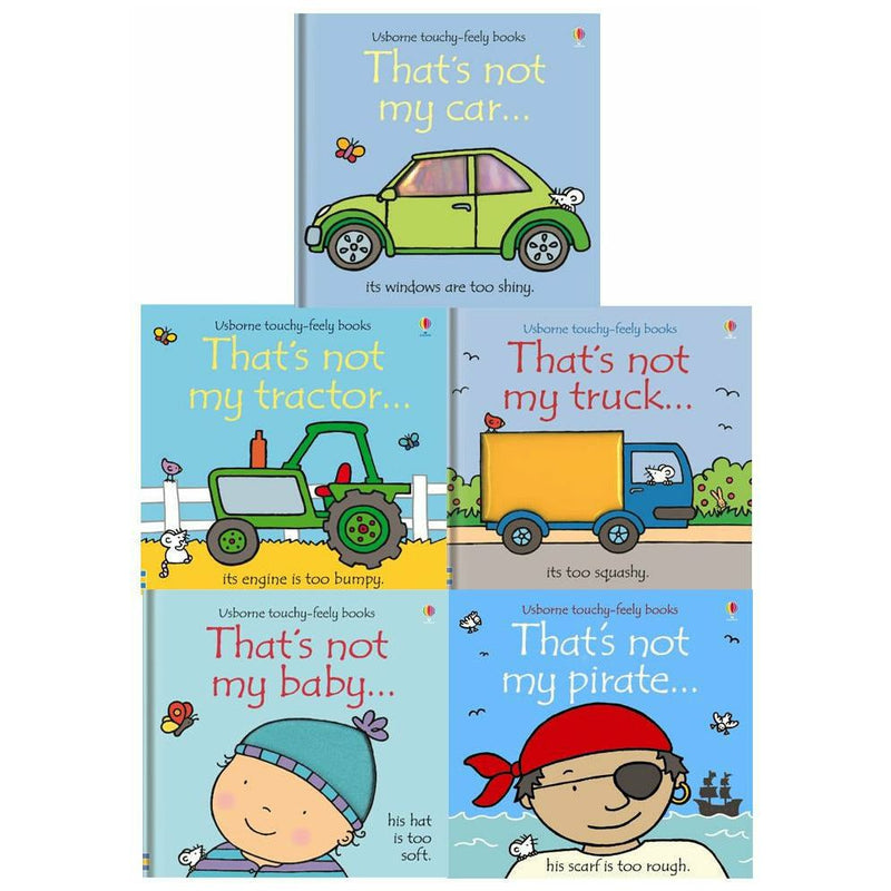 ["9789526532516", "Babies and toddlers", "baby books", "baby boy", "Cars", "Childrens Books (0-3)", "cl0-VIR", "Fiona watt", "pirates", "Rachel Wells", "Thats Not My Baby Boy", "Thats Not My Boys Collection", "Thats Not My Collection", "Thats Not My Dinosaur", "Thats Not My Pirate.", "Thats Not My Robot", "Touch and Feel Books", "Touchy-Feely Board Books", "tractor", "tractors", "truck", "trucks", "usborne", "usborne book collection", "Usborne Book Collection Set", "usborne book set", "usborne books", "usborne collection", "usborne touchy feely books", "usborne touchy-feely board books", "Usbourne"]