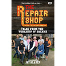 The Repair Shop Tales from the Workshop of Dreams &amp; The Repair Shop A Make Do and Mend Handbook By Karen Farrington 2 Books Collection Set